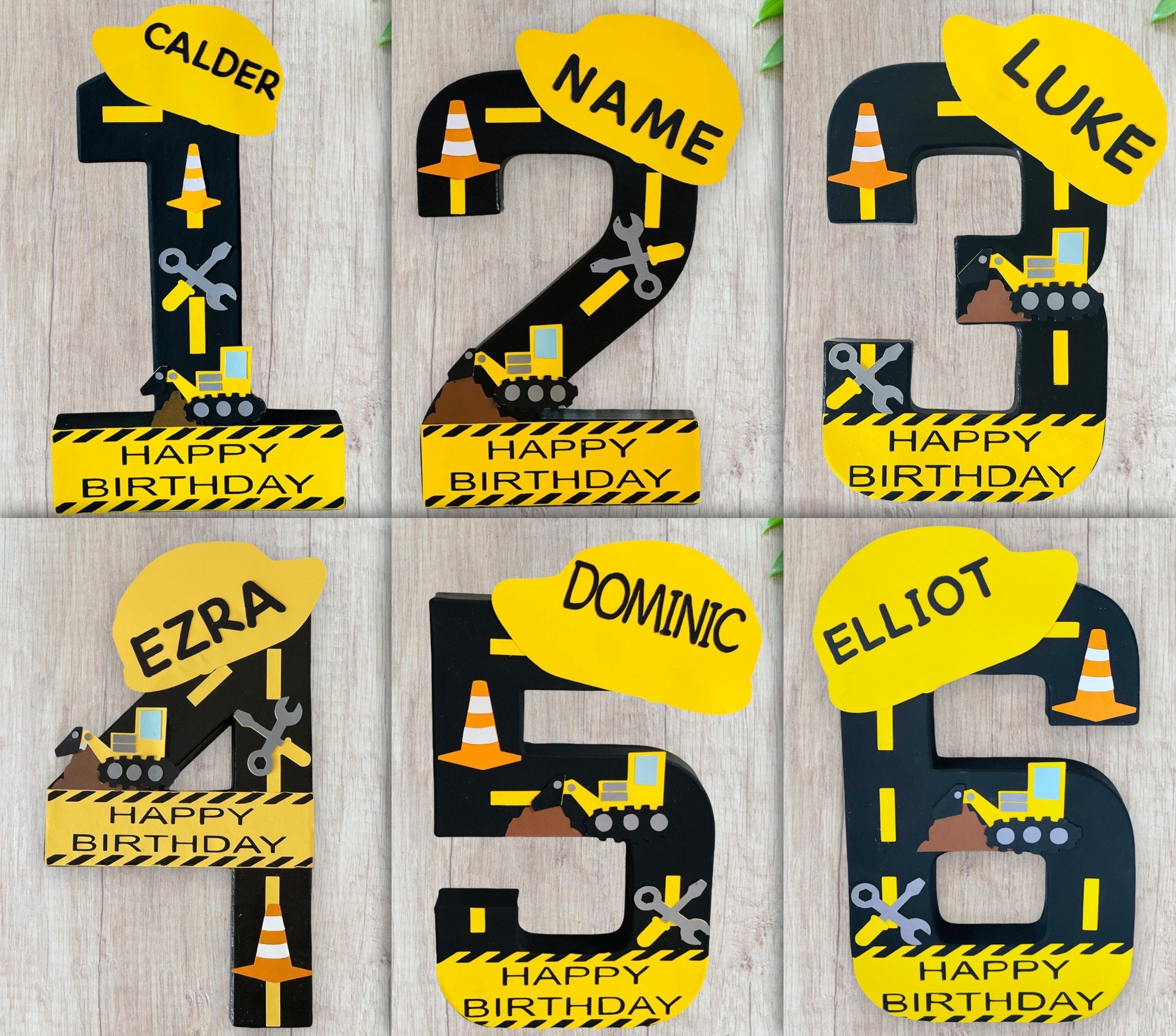 Excavator Construction Pinata, Construction Birthday Theme Pinata