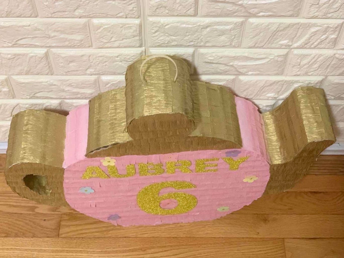 Tea Pot Pinata Birthday Pinata Custom Name and Number