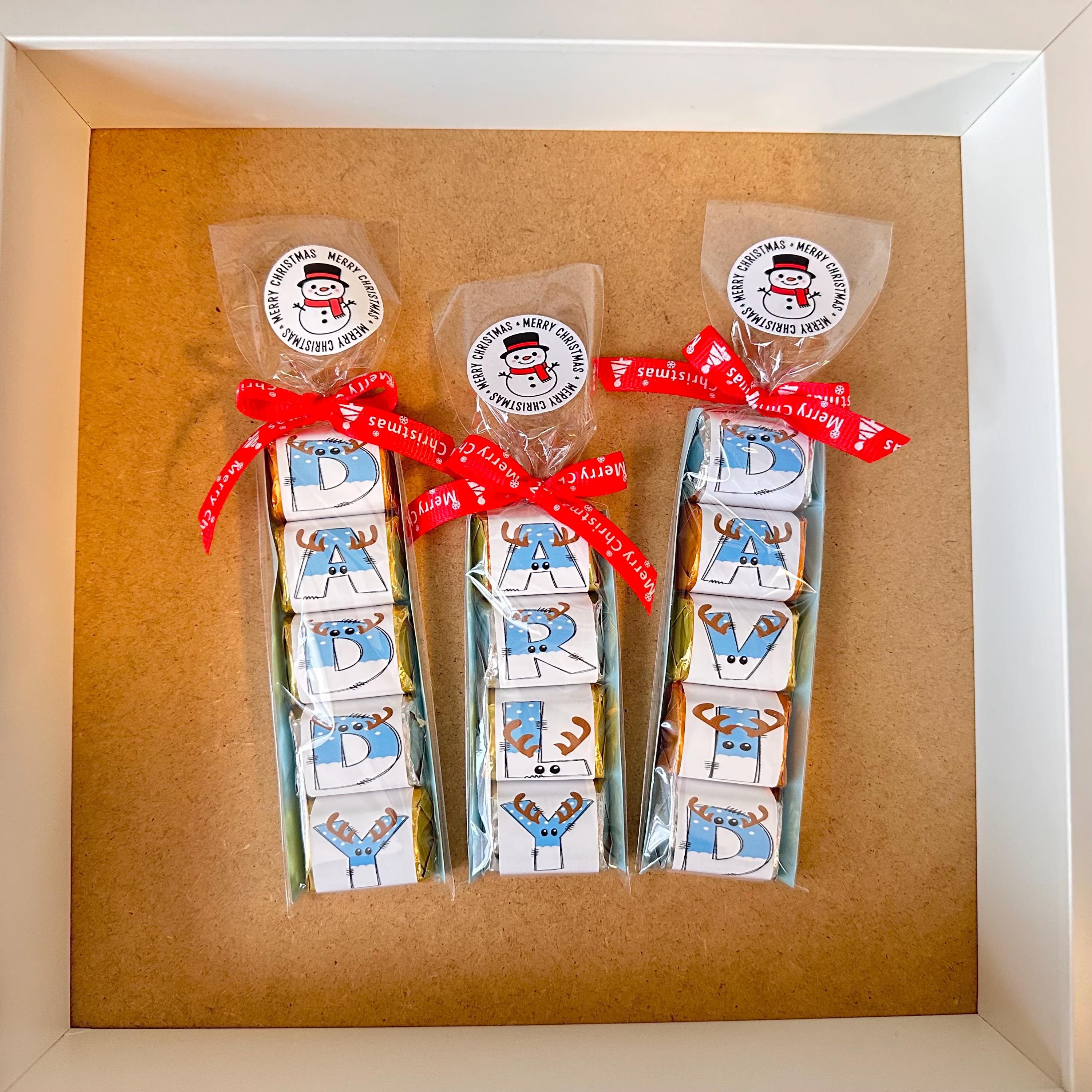 NEW Chocolate Stocking Stuffers, Christmas Classroom Gift, Personalized Chocolate Gift, Kids Christmas Gift, Basket Fillers, contains Nuts