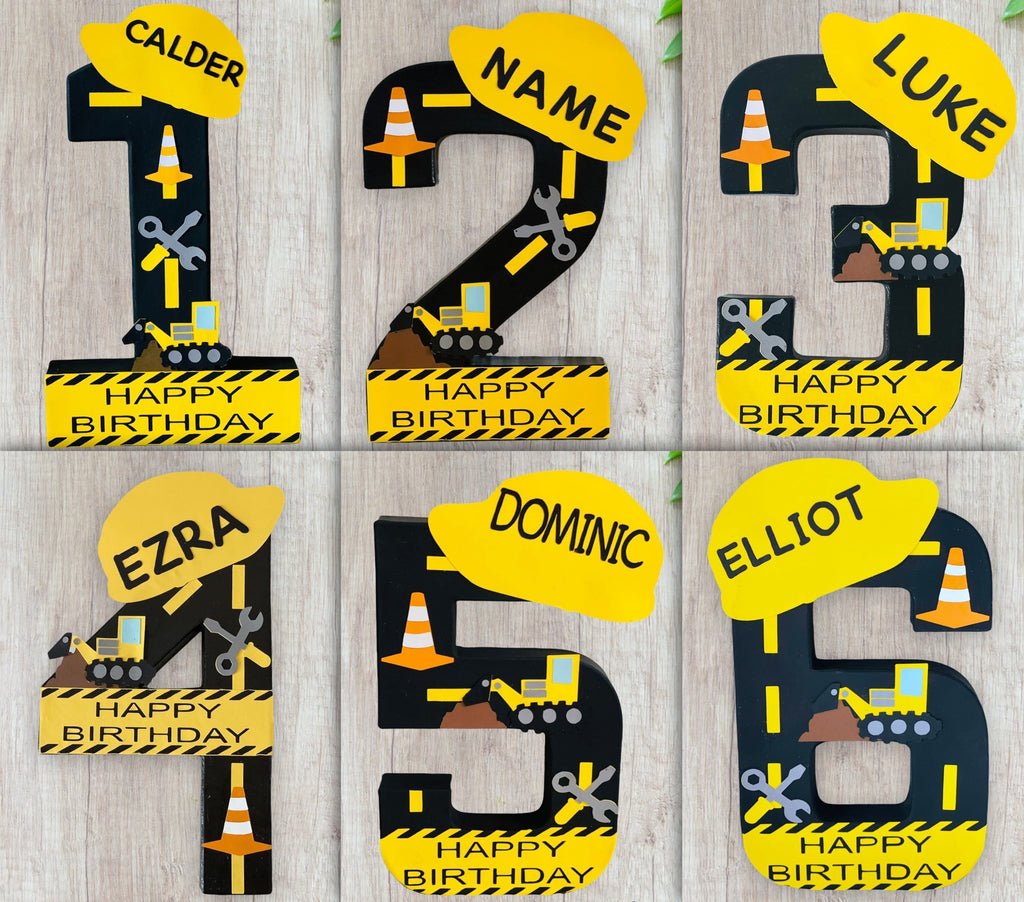 Excavator Construction Pinata, Construction Birthday Theme Pinata
