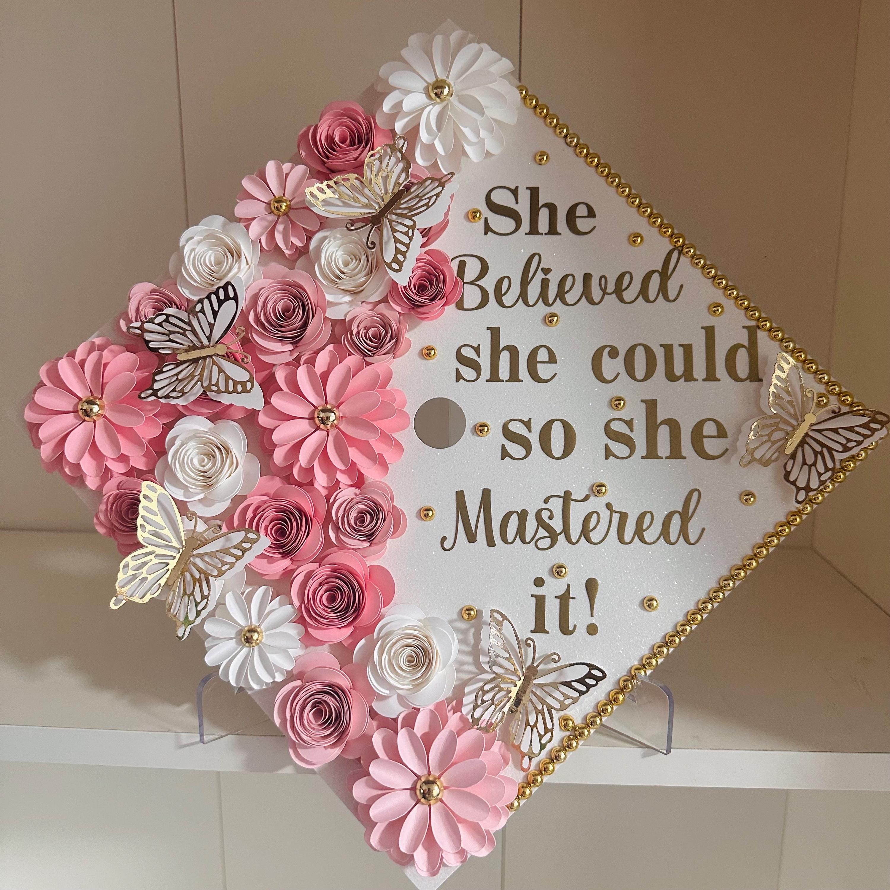 Custom Graduation Cap, Graduation Cap Topper, Graduation, Graduation Cap, Grad Cap, Personalized Grad Cap, Graduation 2025, Class of 2025