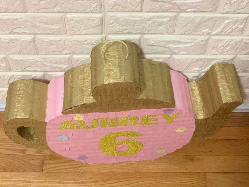 Tea Pot Pinata Birthday Pinata Custom Name and Number