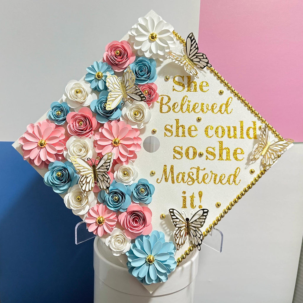 Custom Graduation Cap, Graduation Cap Topper, Graduation, Graduation Cap, Grad Cap, Personalized Grad Cap, Graduation 2025, Class of 2025