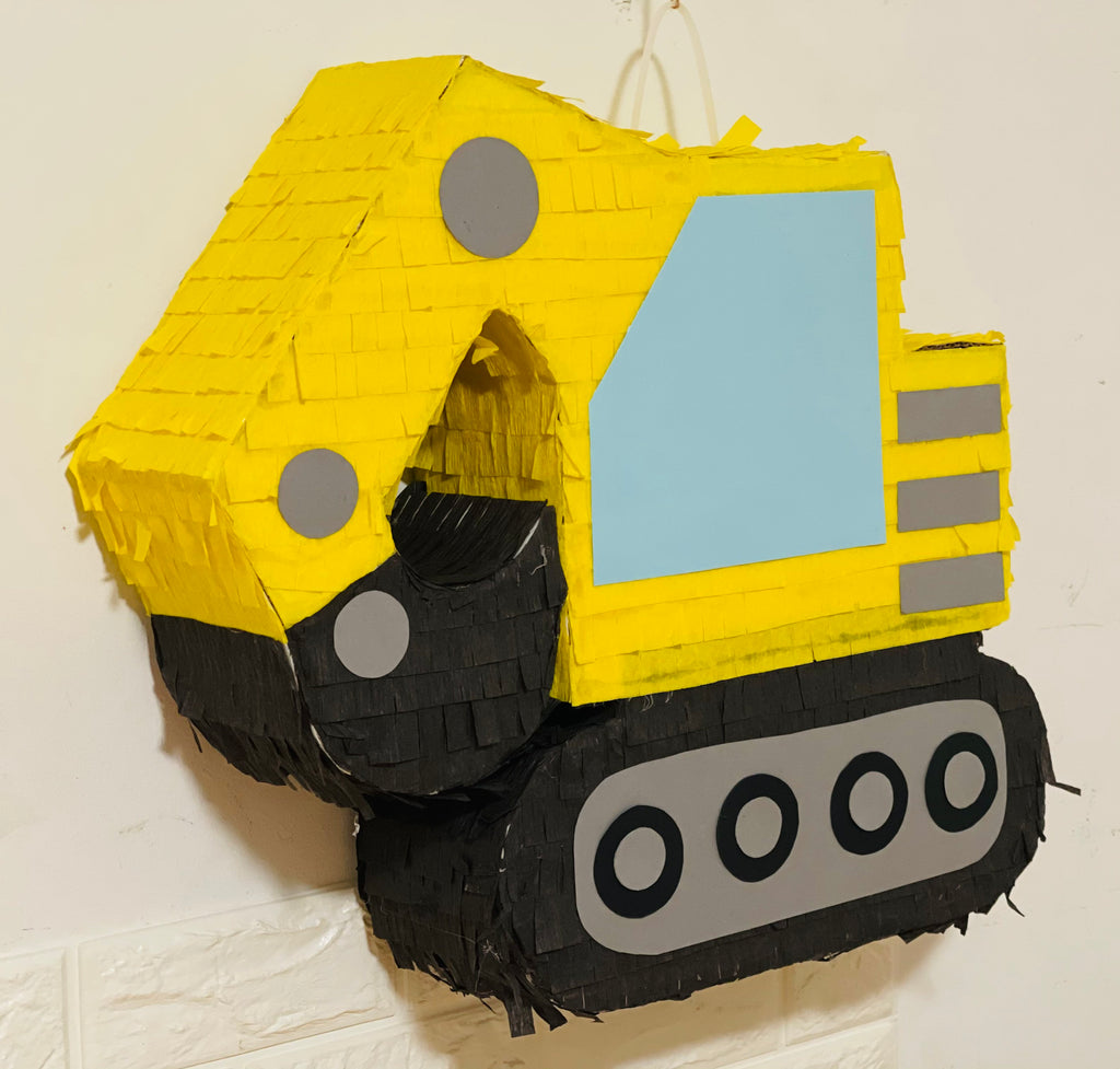 Excavator Construction Pinata, Construction Birthday Theme Pinata